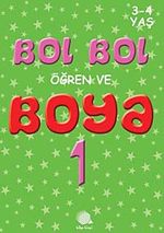 Bol bol Öğren ve Boya 1 (3-4 Yaş)
