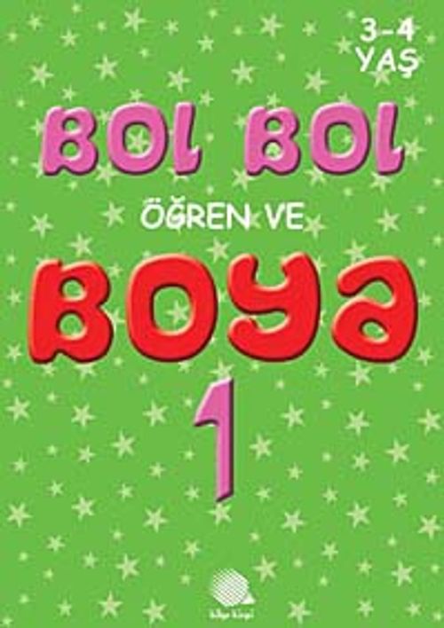 Bol bol Öğren ve Boya 1 (3-4 Yaş)
