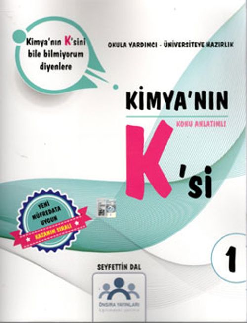 Kimya'nın Ks'i Konu Anlatımlı 1