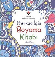 Herkes İçin Boyama (Mavi Kitap)