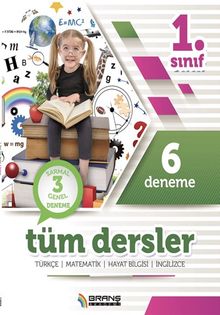 İlkokul 1. Sınıf Tüm Dersler 6 Deneme