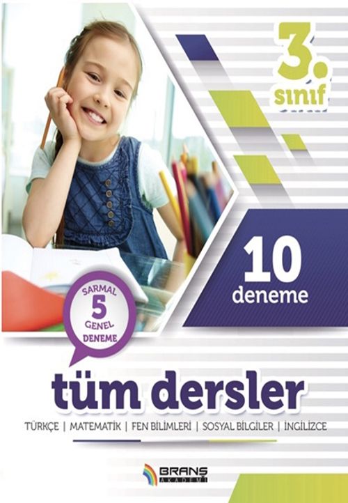 İlkokul 3. Sınıf Tüm Dersler 10 Deneme