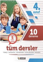 İlkokul 4. Sınıf Tüm Dersler 10 Deneme