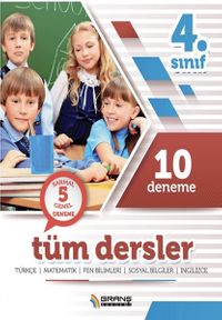 İlkokul 4. Sınıf Tüm Dersler 10 Deneme