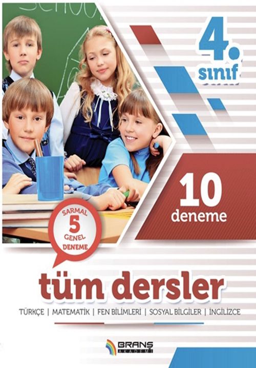 İlkokul 4. Sınıf Tüm Dersler 10 Deneme