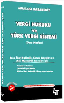 Vergi Hukuku ve Türk Vergi Sistemi (Ders Notları)