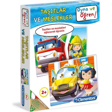 Oyna ve Öğren Taşıtlar Ve Meslekler (2 Yaş+) (64286)