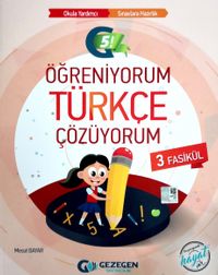 5. Sınıf Öğreniyorum Türkçe Çözüyorum (3 Fasikül)