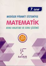 7. Sınıf Matematik Konu Anlatımlı ve Soru Çözümlü / Modüler Piramit Sistemiyle