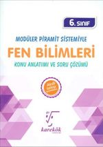 6. Sınıf Modüler Piramit Sistemiyle Fen Bilimleri Konu Anlatımı ve Soru Çözümü