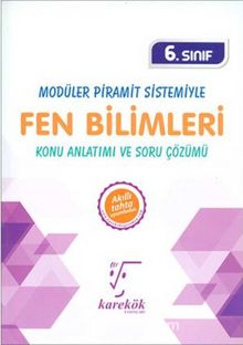 6. Sınıf Modüler Piramit Sistemiyle Fen Bilimleri Konu Anlatımı ve Soru Çözümü - Nuray Atabey