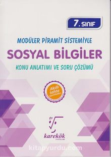 7. Sınıf Sosyal Bilgiler Modüler Piramit Sistemiyle Konu Anlatımı ve Soru Çözümü - Celal Topaloğlu