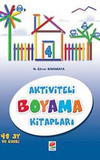 Aktiviteli Boyama Kitapları -4