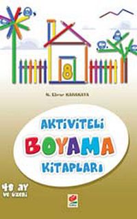 Aktiviteli Boyama Kitapları -8