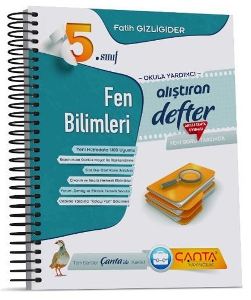 5. Sınıf Fen Bilimleri Alıştıran Defter