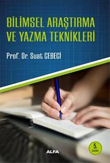 Bilimsel Araştırma ve Yazma Teknikleri