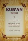 Kur'an Tahlili 5. Cilt