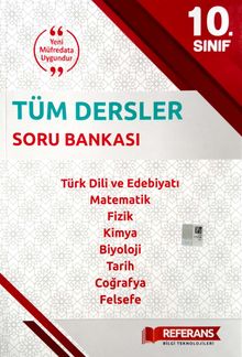 10. Sınıf Tüm Dersler Soru Bankası