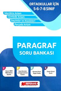 Ortaokullar İçin Paragraf Soru Bankası (5-6-7-8.Sınıf)
