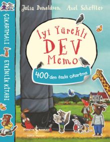 İyi Yürekli Dev Memo / Çıkartmalı Etkinlik Kitabı 