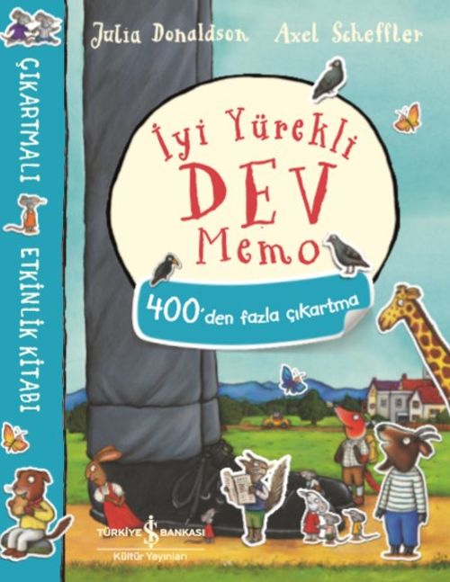 İyi Yürekli Dev Memo / Çıkartmalı Etkinlik Kitabı 