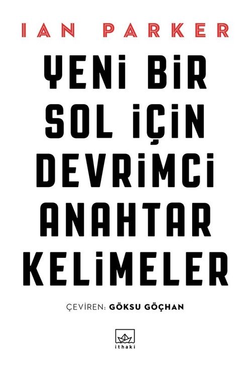 Yeni Bir Sol İçin Devrimci Anahtar Kelimeler