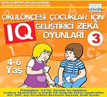 Okulöncesi Çocuklar İçin IQ Geliştirici Zeka Oyunları (4-6 Yaş) 3