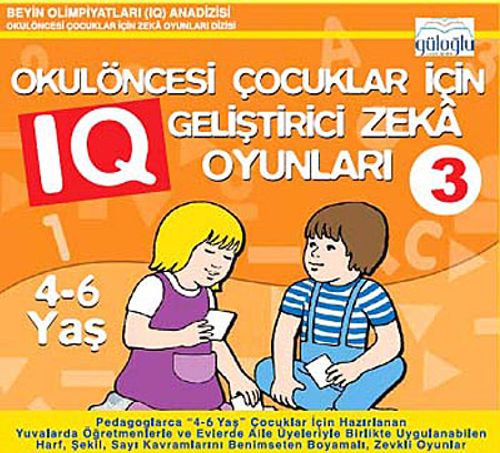 Okulöncesi Çocuklar İçin IQ Geliştirici Zeka Oyunları (4-6 Yaş) 3