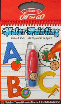 Water Painting Eğitici Sihirli Boyama Kitabı Alfabe Özel Kalemli (140)