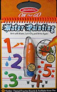 Water Painting Eğitici Sihirli Boyama Kitabı Rakamlar Özel Kalemli(142)