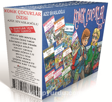 Komik Çocuklar Dizisi (10 Kitap Test İlaveli) - Aziz Sivaslıoğlu
