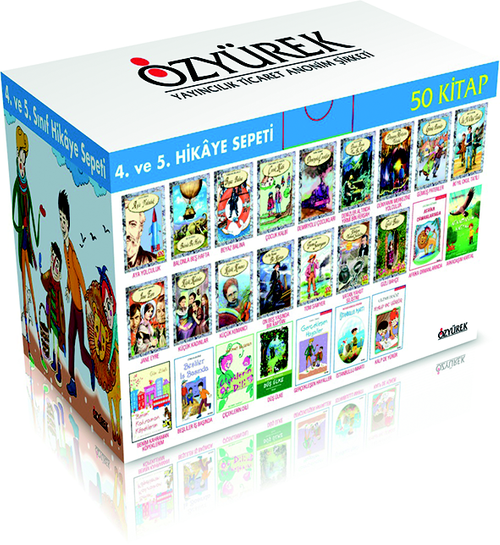 4. ve 5. Sınıf Hikaye Sepeti  (50 Kitap) 