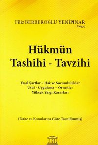 Hükmün Tashihi - Tavzihi