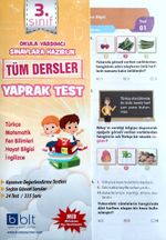 3. Sınıf Tüm Dersler Yaprak Test