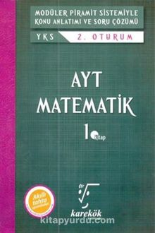 AYT Matematik 1. Kitap Modüler Piramit Sistemiyle Konu Anlatımı ve Soru Çözümü