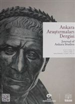 Ankara Araştırmaları Dergisi Cilt : 2 Sayı : 1 / Journal of Ankara Studies