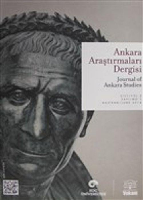 Ankara Araştırmaları Dergisi Cilt : 2 Sayı : 1 / Journal of Ankara Studies