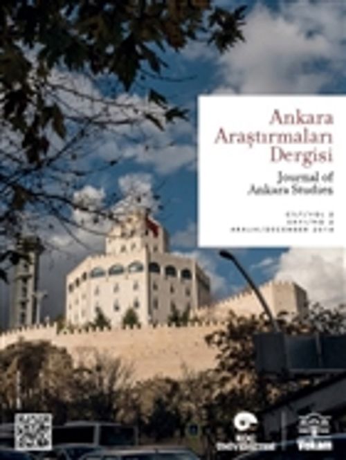 Ankara Araştırmaları Dergisi Cilt : 2 Sayı : 2 / Journal of Ankara Studies