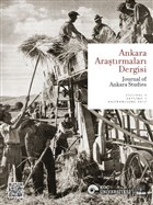 Ankara Araştırmaları Dergisi Cilt : 5 Sayı : 1 / Journal of Ankara Studies