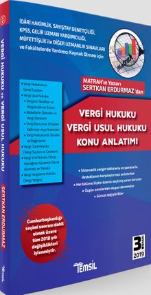 Vergi Hukuku Vergi Usul Hukuku Konu Anlatımı