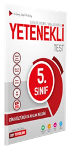 5. Sınıf Din Kültürü ve Ahlak Bilgisi Yetenekli Test