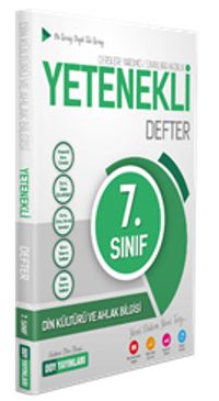 7. Sınıf Din Kültürü ve Ahlak Bilgisi Yetenekli Defter