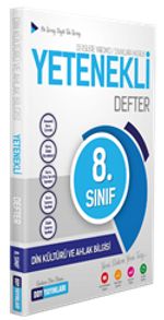8. Sınıf Din Kültürü ve Ahlak Bilgisi Yetenekli Defter