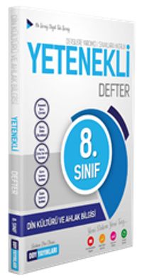 8. Sınıf Din Kültürü ve Ahlak Bilgisi Yetenekli Defter