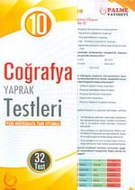 10.Sınıf Coğrafya Yaprak Test