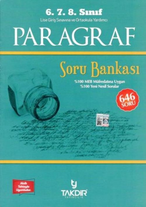 6.7. 8.Lise Sınıf Paragraf Soru Bankası