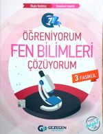 7.Sınıf Öğreniyorum Fen Bilimleri Çözüyorum (3 Fasikül)