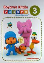 Pocoyo Gülerek Öğrenelim Boyama Kitabı 3