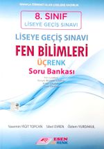 8.Sınıf Liseye Geçiş Sınavı Fen Bilimleri Üçrenk Soru Bankası