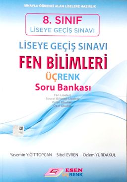 8.Sınıf Liseye Geçiş Sınavı Fen Bilimleri Üçrenk Soru Bankası